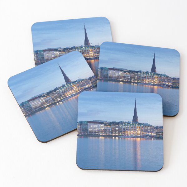 Item preview, Inner Alster, Jungfernstieg, Christmas lights designed and sold by Torsten  Krüger.