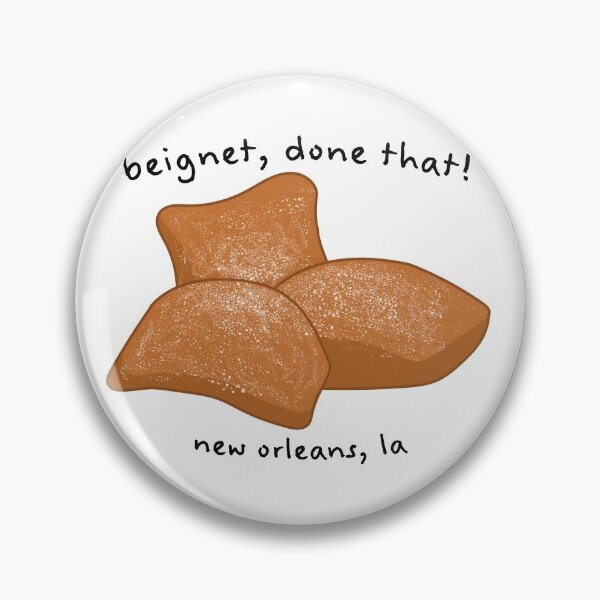 Artikelvorschau, New Orleans Beignet Aufkleber entworfen und verkauft von westcreative.