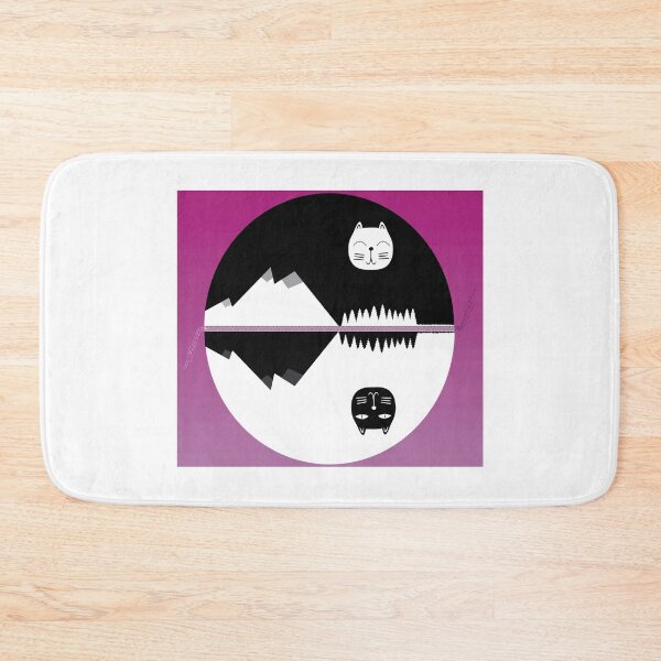 Item preview, Landscape Cat Moon - Perfect Gift For Cat Lovers designed and sold by Run to Creations.