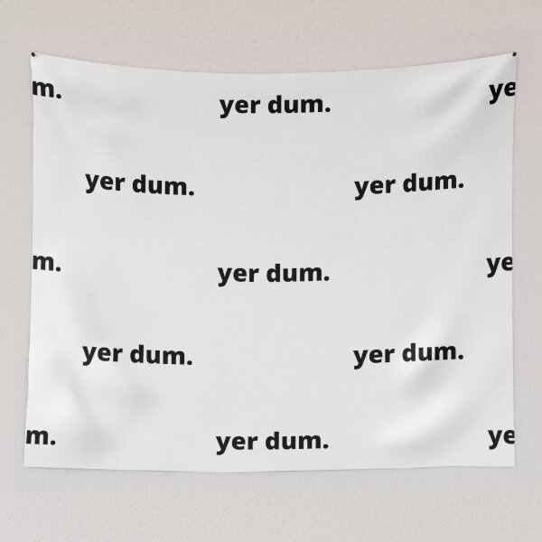 Item preview, Yer Dum - Black designed and sold by ryanwfraser.