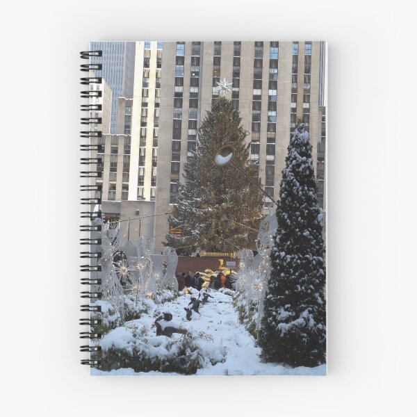 Item preview, Rockefeller Center Christmas Tree, Decorations, After A Snowfall, New York City designed and sold by lenspiro.