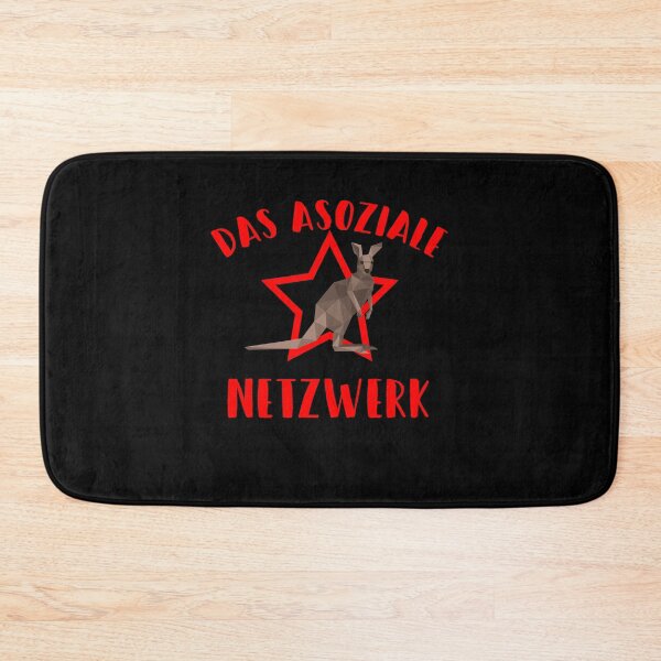 Item preview, The anti-social network with a kangaroo designed and sold by Dibbelchen.