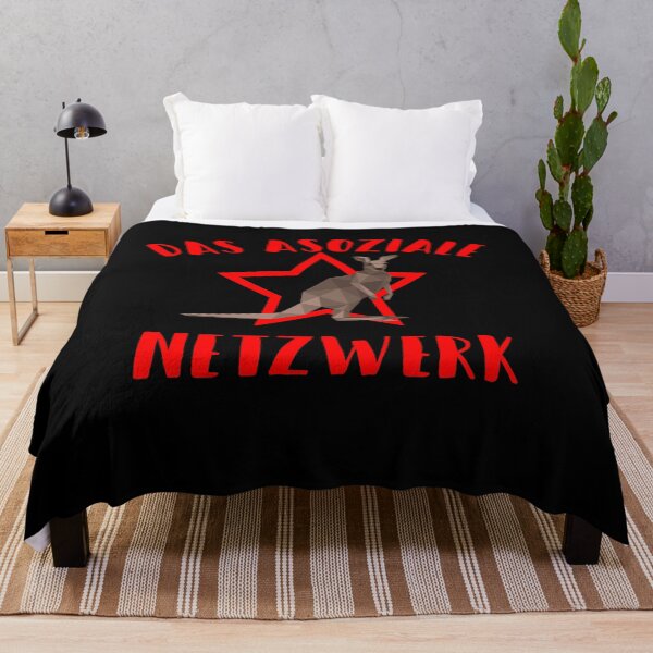 Item preview, The anti-social network with a kangaroo designed and sold by Dibbelchen.