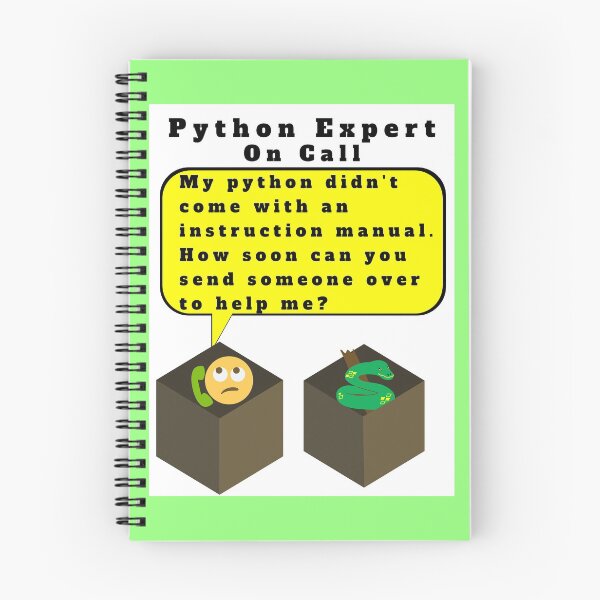 Item preview, My python came without an instruction manual - send someone over to help me soon designed and sold by AnnaBBS.