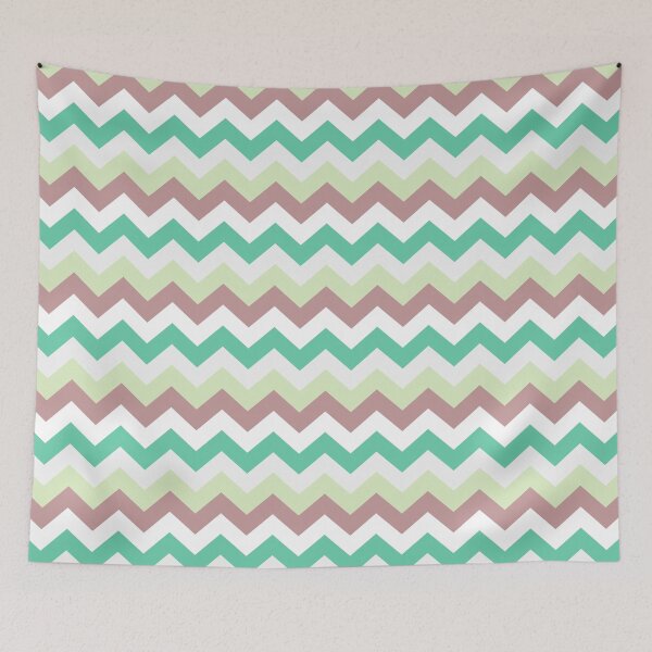 Item preview, Calming Vibes Seamless Zig Zag Pattern designed and sold by HomeLivingCo.