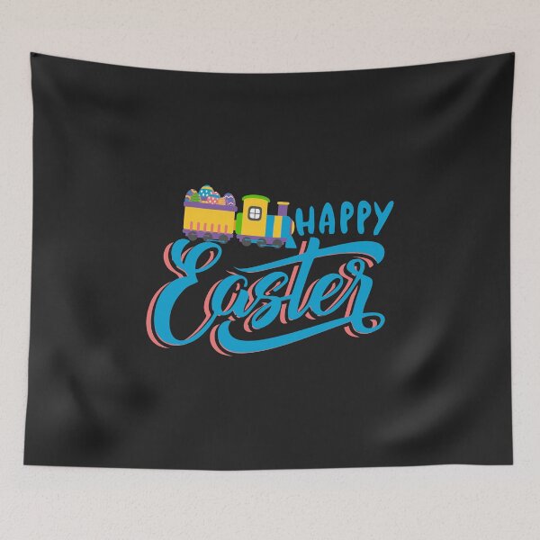 Item preview, Happy Easter train easter eggs funny gift for toddlers designed and sold by hadleydesigns.