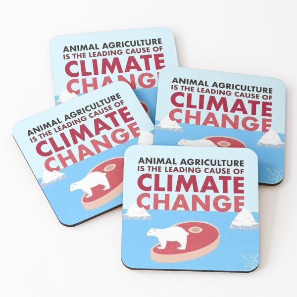 Item preview, VEGAN climate change activism merch designed and sold by gimposaurusrex.