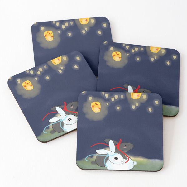 Item preview, WangXian Bunnies and Lanterns designed and sold by tethysea.