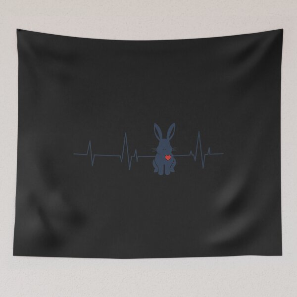 Item preview, Happy Easter Bunny Heartbeat for Nurse Teacher Cute T Shirt designed and sold by hadleydesigns.
