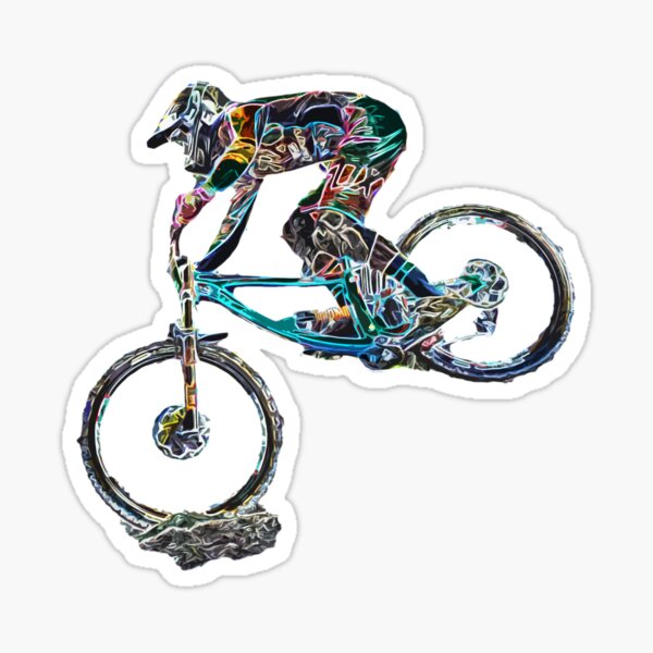 1/2" by 3/16" TINY Micro SRAM Ride MTB BIKE Mountain BICYCLE FRAME STICKER DECAL 