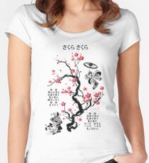 Sakura Sakura Women's Fitted Scoop T-Shirt