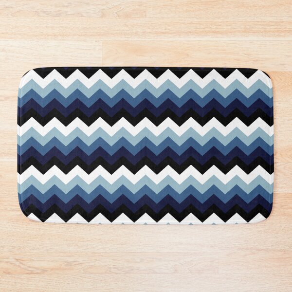 Item preview, Denim Seamless Zig Zag Pattern designed and sold by HomeLivingCo.