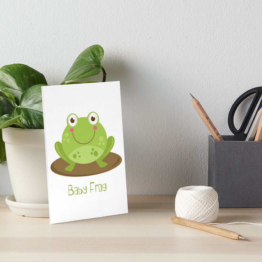 Baby Frog Art Print for Sale by NunuRB