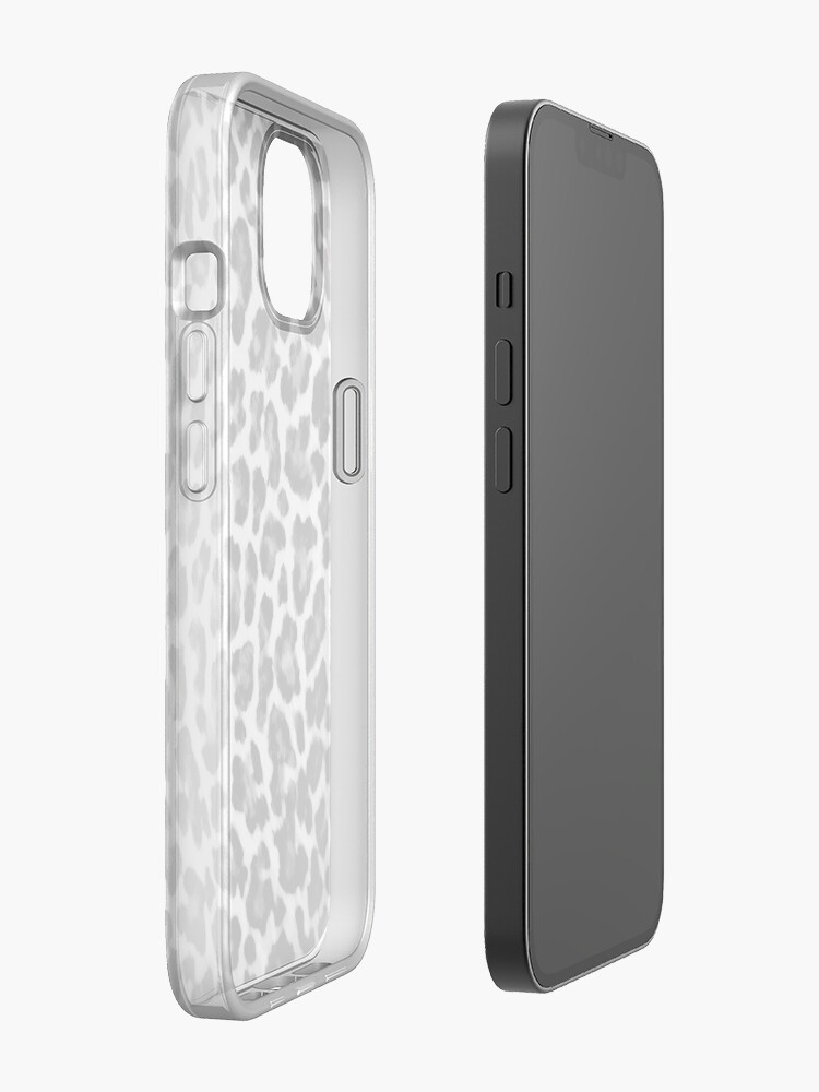 Disover Black & White Leopard Print iPhone Case