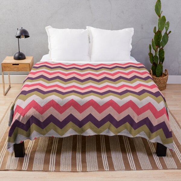 Item preview, Flower Passion Seamless Zig Zag Pattern designed and sold by HomeLivingCo.
