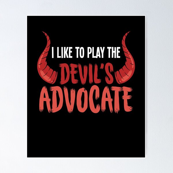 Idiom - To Play Devil's Advocate - Funky English