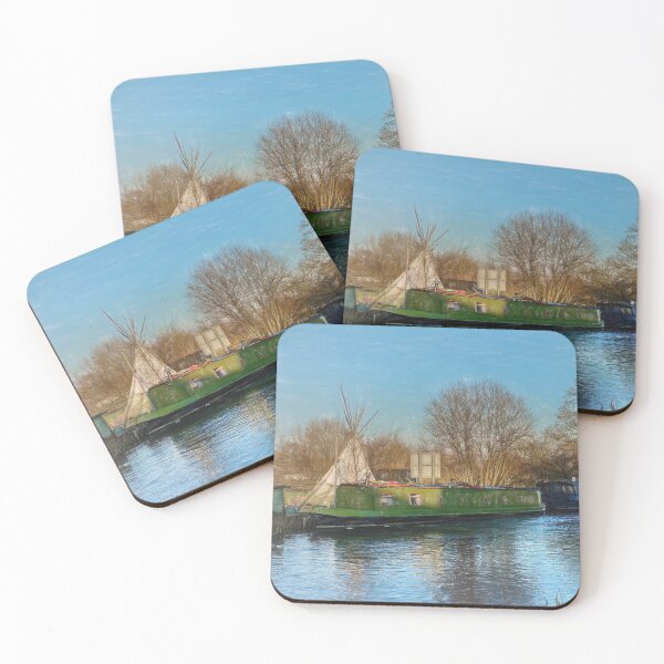 Item preview, Canal Boats And A Teepee designed and sold by IanWL.