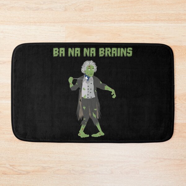 Item preview, BA NA NA Brains Zombie Beethoven Funny Halloween Costume design designed and sold by jakehughes2015.