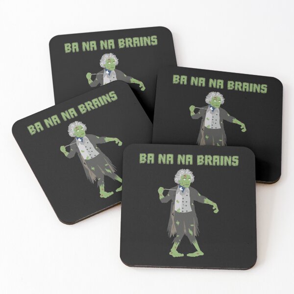 Item preview, BA NA NA Brains Zombie Beethoven Funny Halloween Costume design designed and sold by jakehughes2015.
