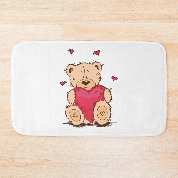 Aperçu de l'œuvre Saint Valentin - Ours de cœur créée et vendue par GNDesign.