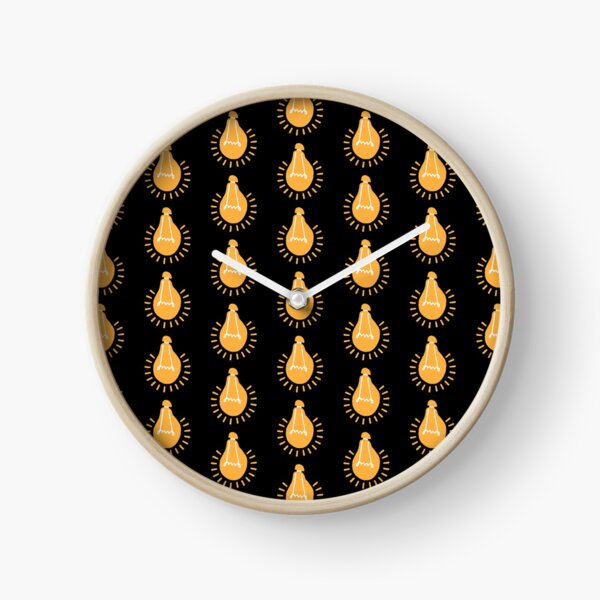 Maboneng Enlightening Bulb Clock