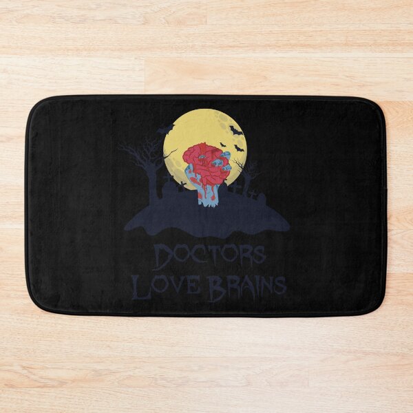 Item preview, Doctors Love Brains Funny Zombie Halloween Costume graphic designed and sold by jakehughes2015.