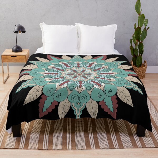 Item preview, Mandala pattern, boho, ethnic, eclectic style designed and sold by Sofia Dimitriadou.