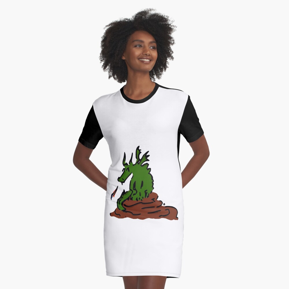 Item preview, Graphic T-Shirt Dress designed and sold by atelierkota.