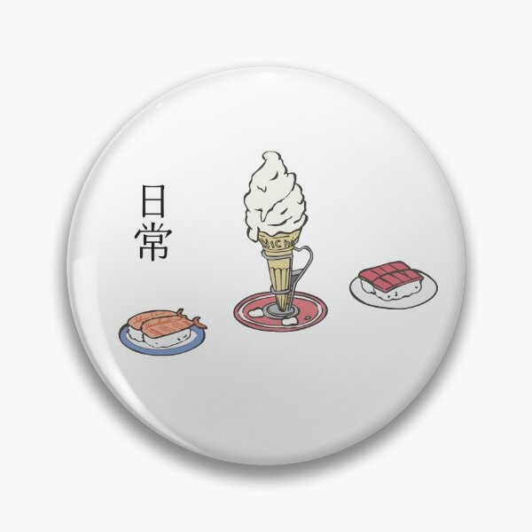 Item preview, Nichijou - Ice Cream and Sushi designed and sold by HayTim.
