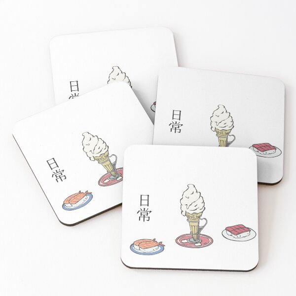 Item preview, Nichijou - Ice Cream and Sushi designed and sold by HayTim.