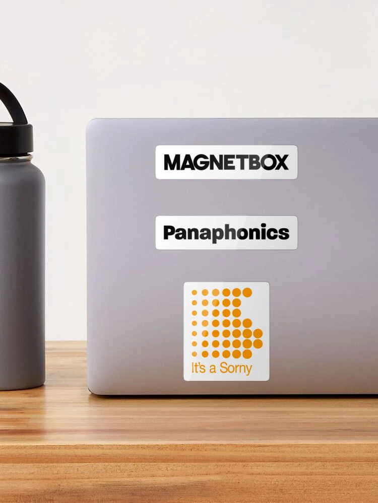 Genuine Panaphonics Sticker for Sale by eldersbrad
