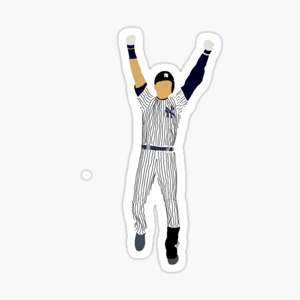 Derek Jeter Bronx New York Baseball The Captain #2 Sticker for Sale by  Sportsmem