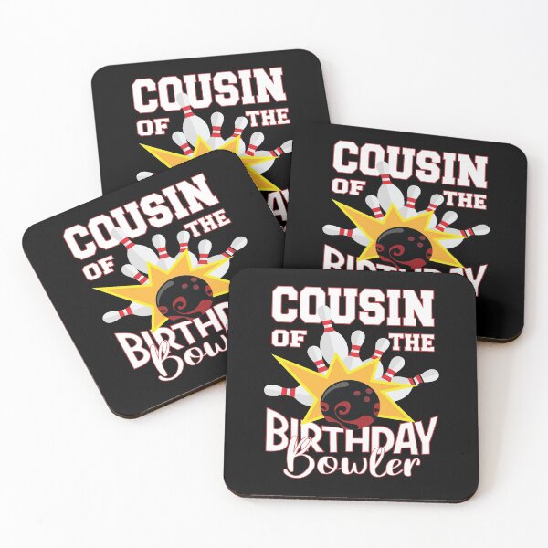Item preview, Cousin Of The Birthday Bowler Kid Bowling Party print designed and sold by Grabitees.