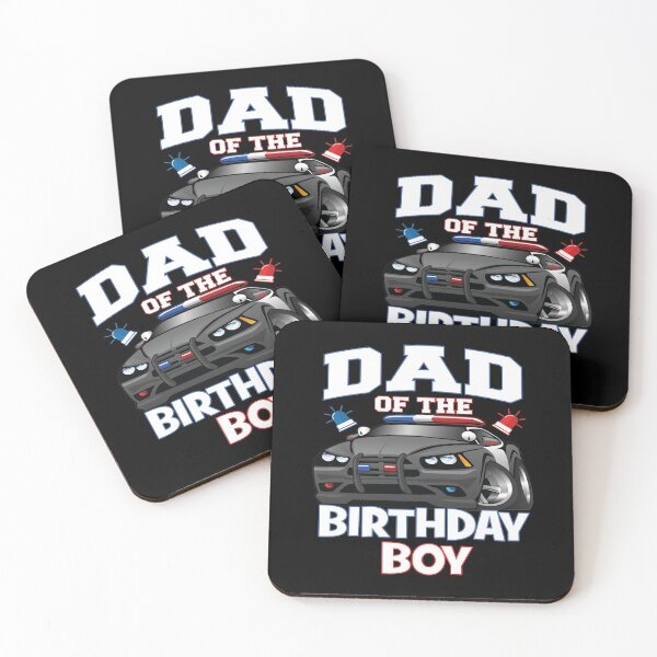 Item preview, Dad Of The Birthday Boy Policeman Officer Party design designed and sold by Grabitees.