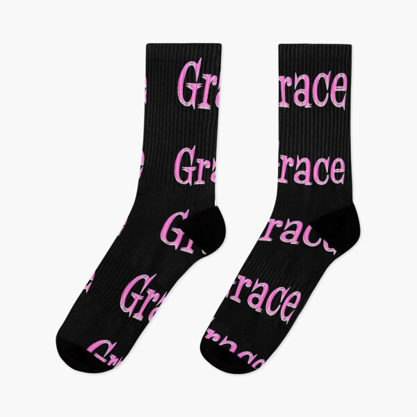 Item preview, Girl Name Grace in Pink Panther Cartoon Style designed and sold by Space-Bug.