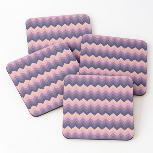 Item preview, Late Dusk Seamless Zig Zag Pattern designed and sold by HomeLivingCo.