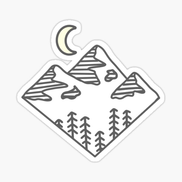 Item preview, mountains designed and sold by ellaao.
