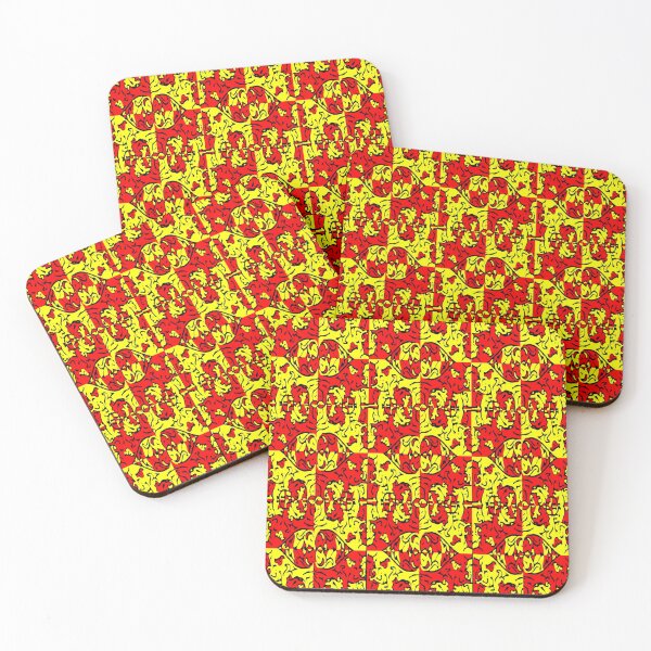 Item preview, RED BLACK YELLOW-316 designed and sold by Infopreneur1231.