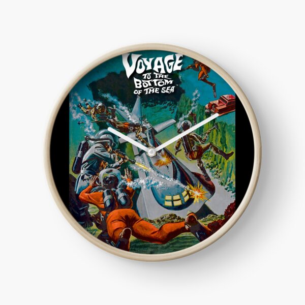 Voyage to the Bottom of the Sea Clock