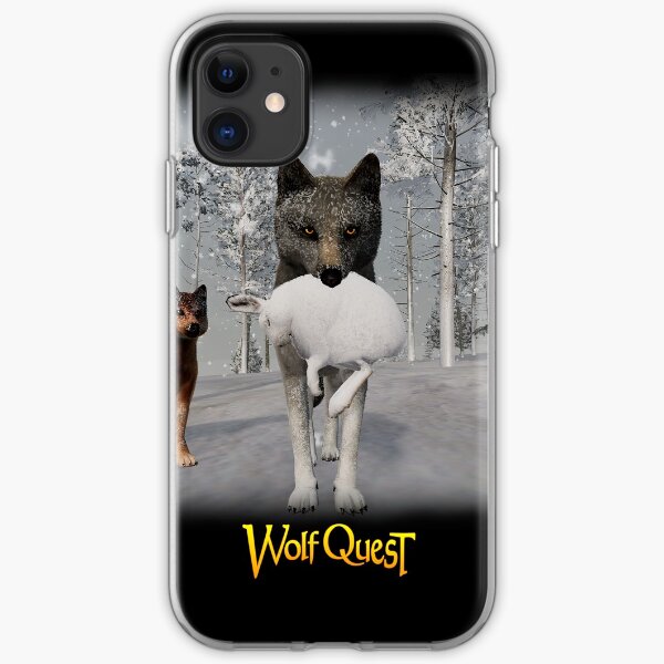 Hunting Hares in Winter iPhone Soft Case