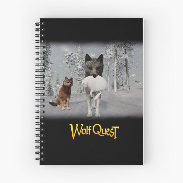 Item preview, Hunting Hares in Winter designed and sold by WolfQuest.