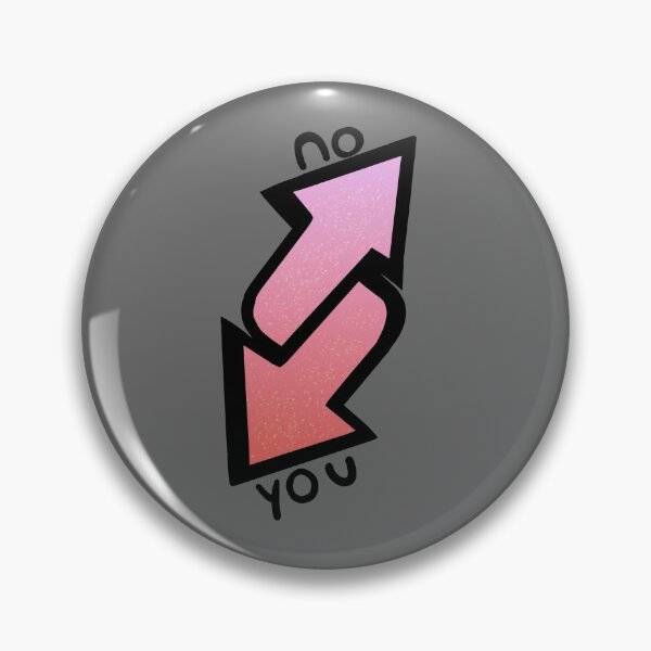 No U Uno Card Pin for Sale by Mumize