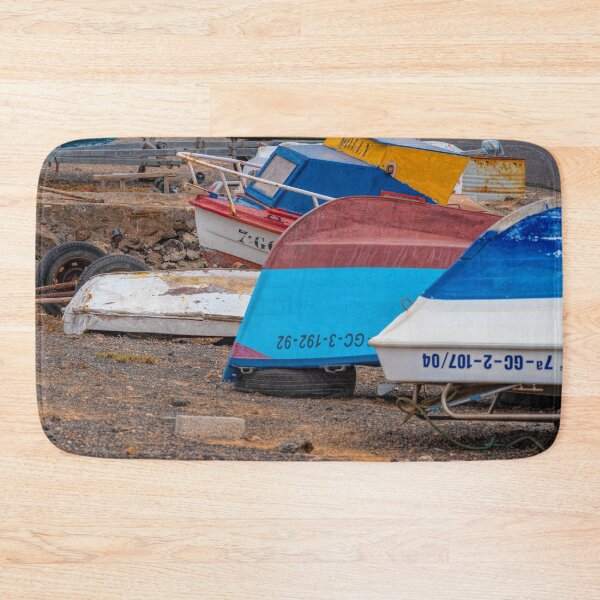 Item preview, Fishing boats on the beach designed and sold by iCimages.net.