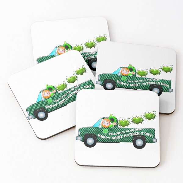 Item preview, Saint Patrick Day Green / Green Truck designed and sold by Isabelle Calisto.