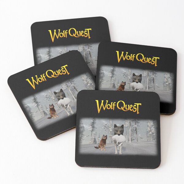 Item preview, Hunting Hares in Winter designed and sold by WolfQuest.