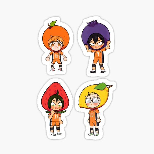 Fruity Freshmen! Sticker