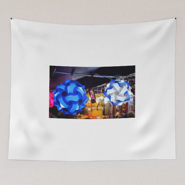 Item preview, Milan. Ball Lanterns at a Street Market (II). Italy 2010 designed and sold by Igor Pozdnyakov.