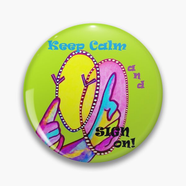 Item preview, Keep Calm and SIGN ON! designed and sold by EloiseArt.