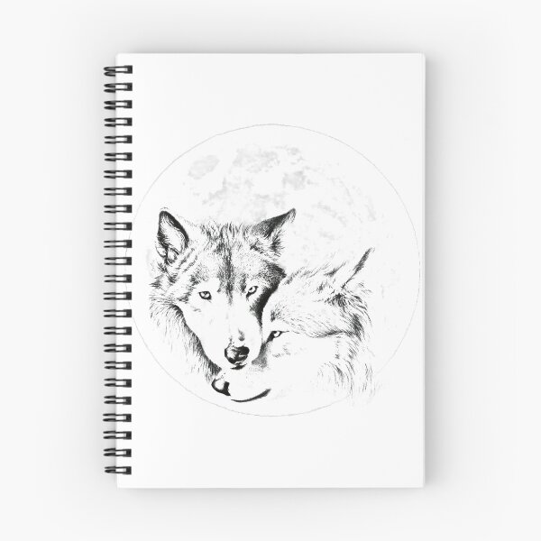 Item preview, Lobos y luna designed and sold by GNDesign.