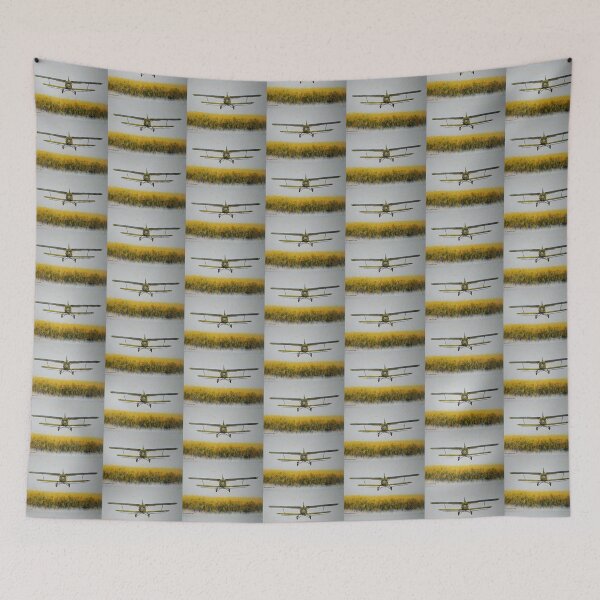 Item preview, Plane over the field designed and sold by Yaroslav Teslenko.